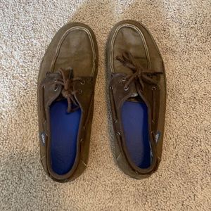 Men’s Vans Size 8 Brown Boat Shoes